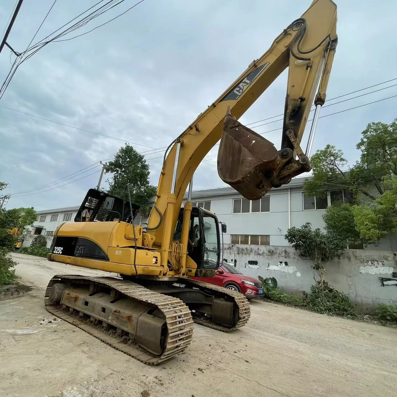 used Caterpillar 325C CAT 325BL excavator CAT 320 325 330 excavator machine in stock ready for delivery