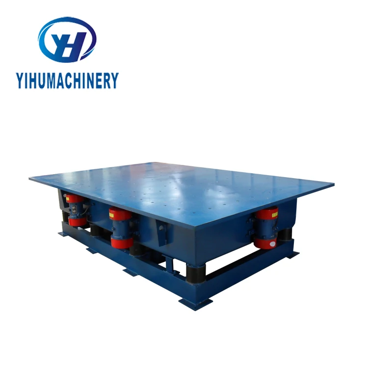 China concrete vibrator shaker table for concrete moulds