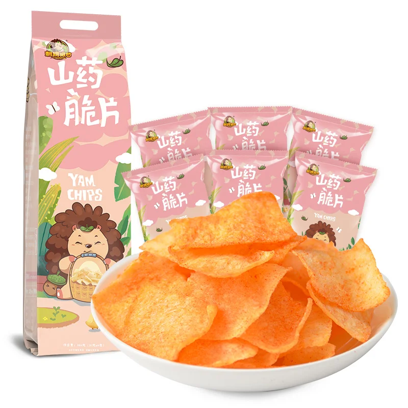 
2021Super cheap potato chips Chinese snack healthy snack Yam chip 