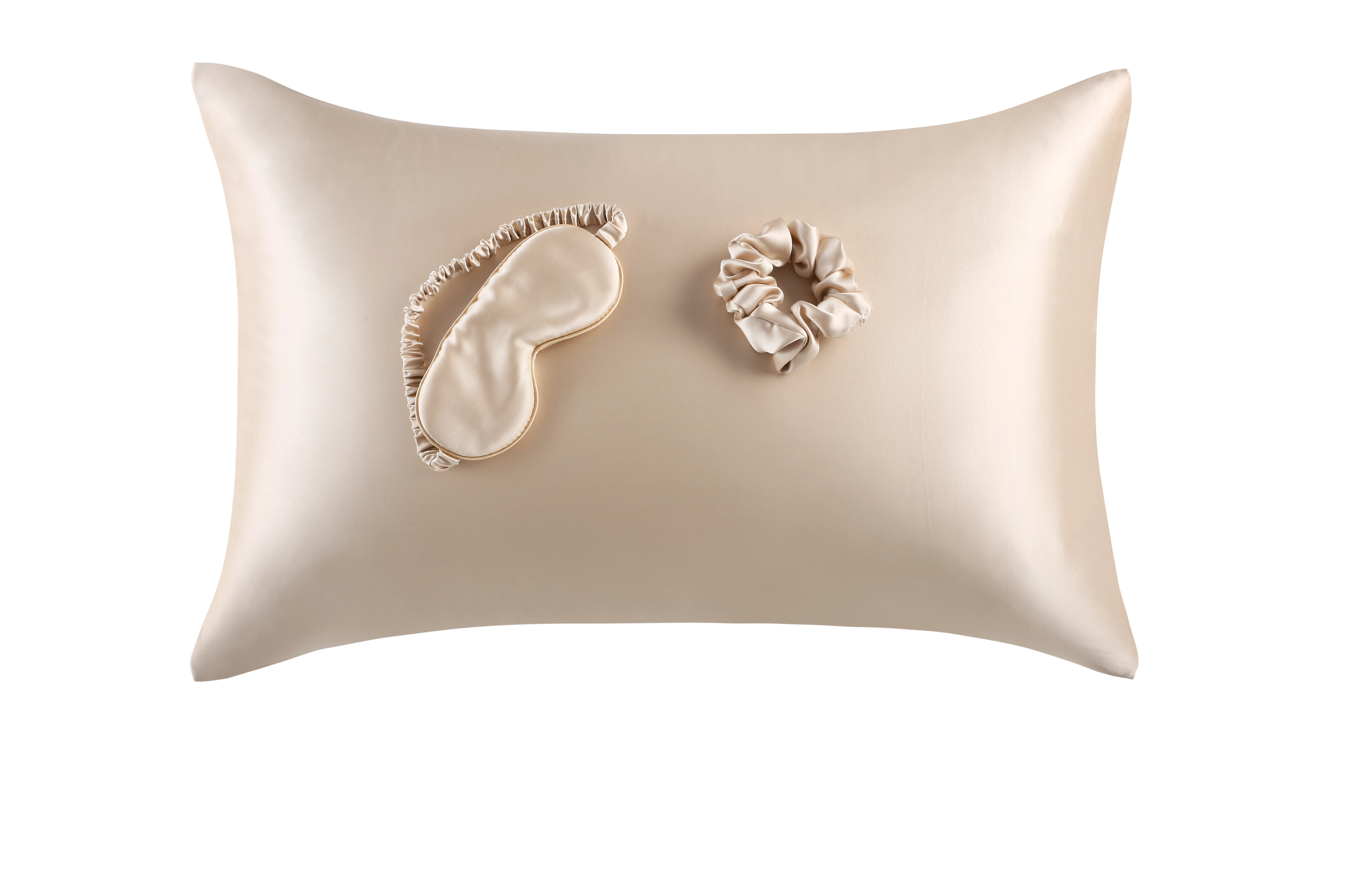 22 mm 100% Mulberry Silk Pillowcase Silk Eye Mask Silk Scrunchies