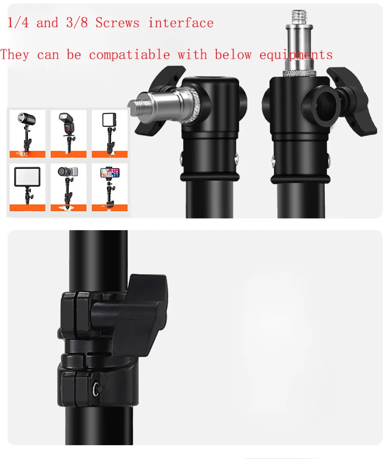 3 Meter Heavy Duty Impact Air Cushioned Video Studio Photography Light Stand Tripod Mount for Flash Light Umbrella Softbox