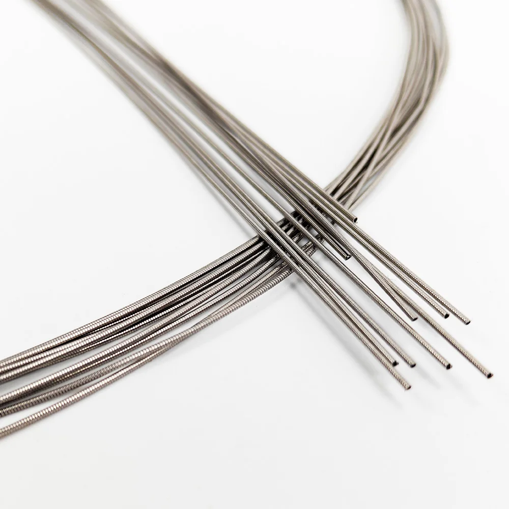 HengSheng stainless steel medical coils pipe spring compression mini flat spring