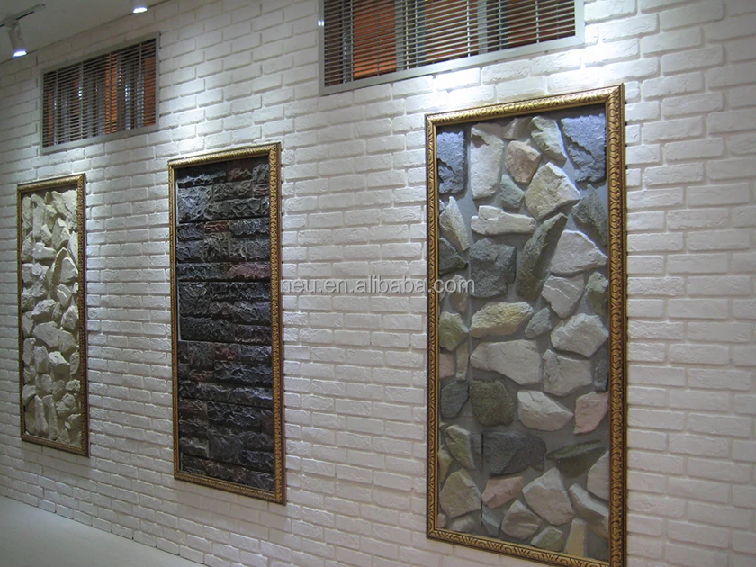 faux stone wall stone panel flexible tile hotel villa exterior wall decoration natural stone veneer earth  3d board veneer