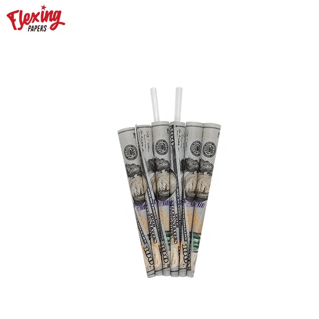 Hot sale pink hemp pre-rolled cones for smoking