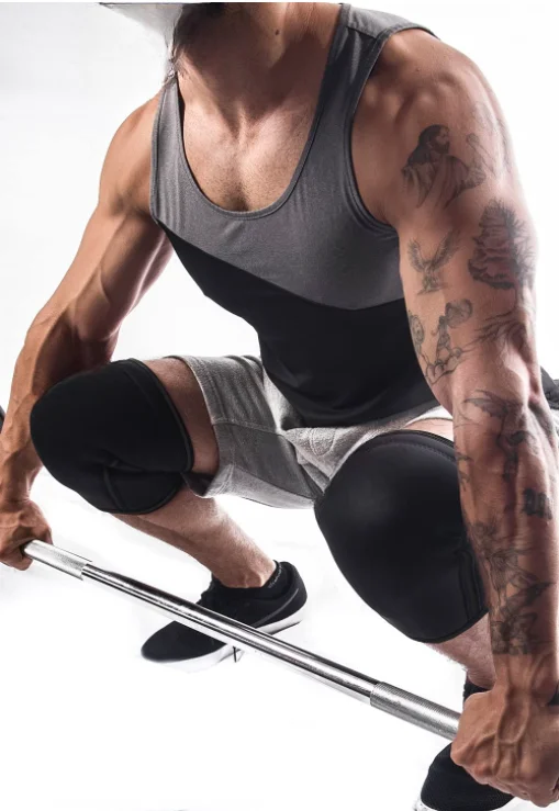 Compression 7mm Neoprene Gym Deadlift Strong Support Rodillera Powerlifting Knee Sleeve