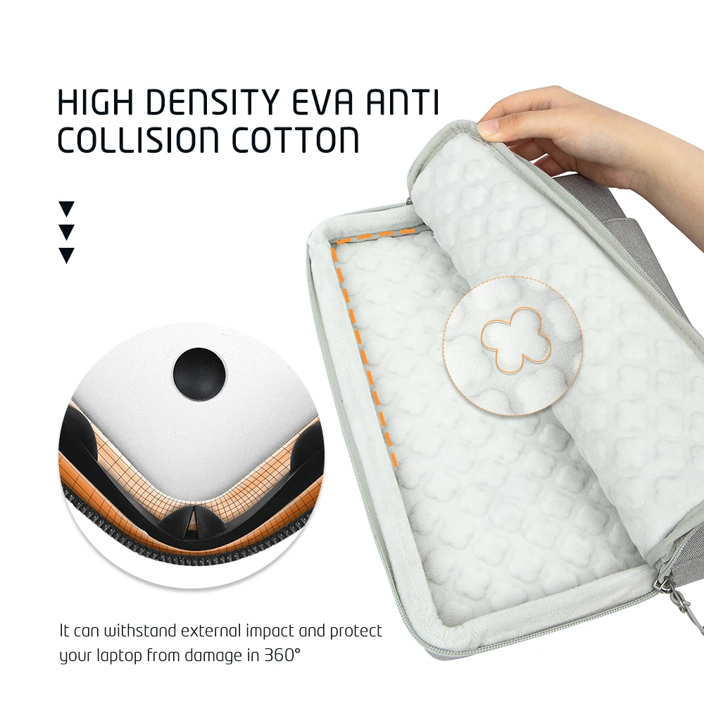 Hot Selling 13 14.2 Inch Bags polyester Gaming Notebook Bag For Women Men Protective Laptop Bag For Macbook Dell HP