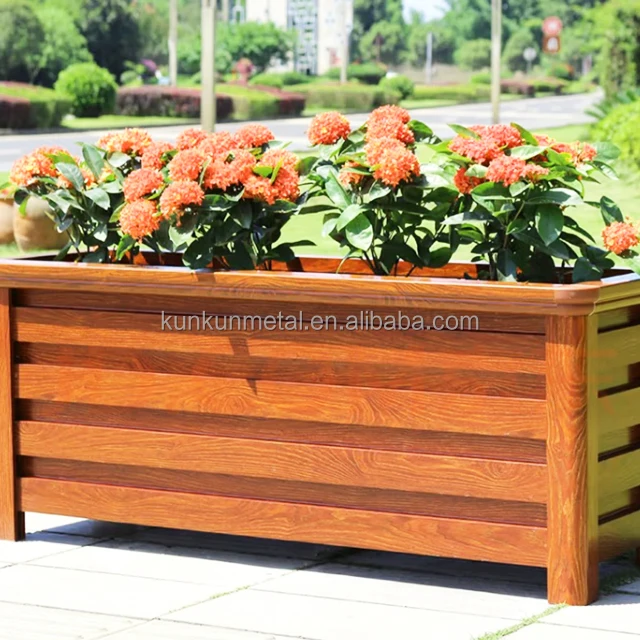 Metal Hanging Plant Pot Metal Flower Bucket Copper Flower Pot Flowerpot Assemble Aluminum Alloy Modern China Customized Green