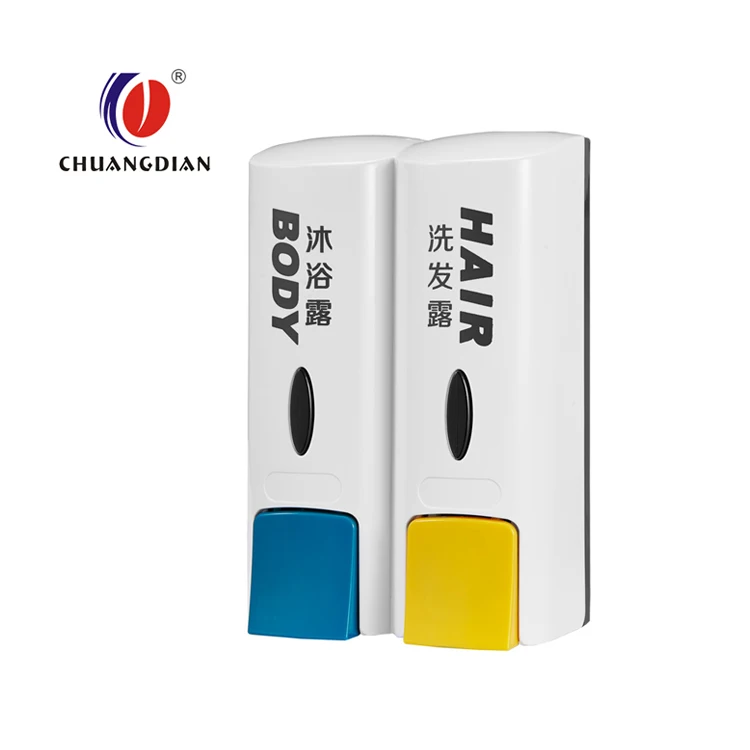 Chuangdian shampoo refill dispenser hotel shower soap dispenser pump wall mounted shampoo