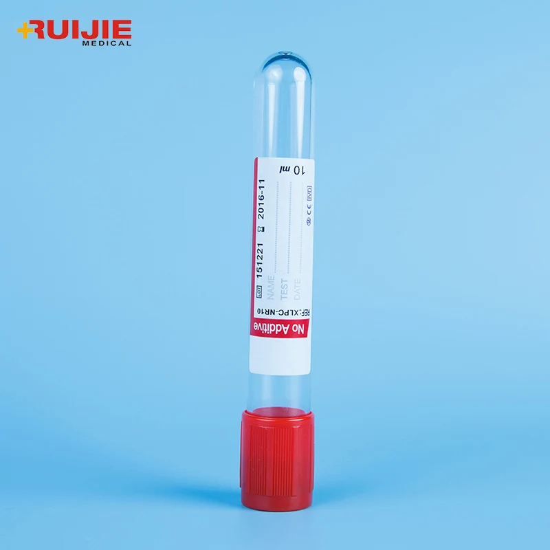 Медицинская одноразовая лабораторная дешевая вакуумная трубка для сбора