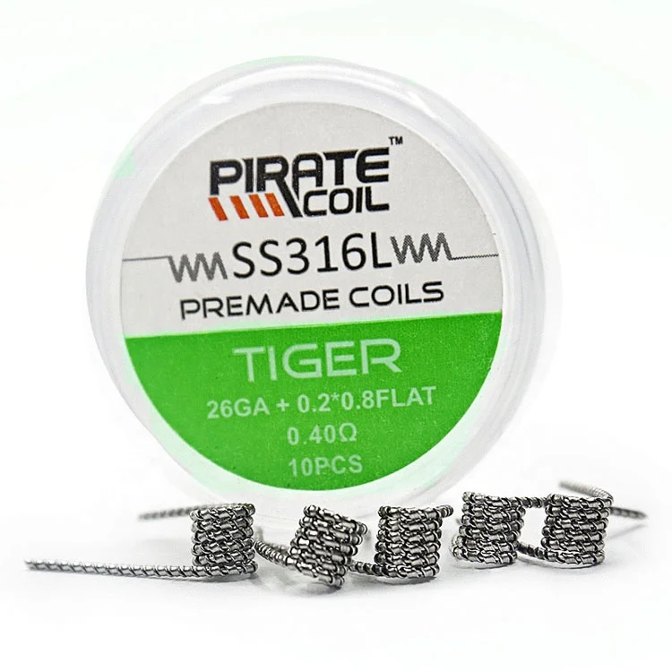 Heating wire factory price winding wire DIY clapton ss fused clapton wire ss316l VS Alien