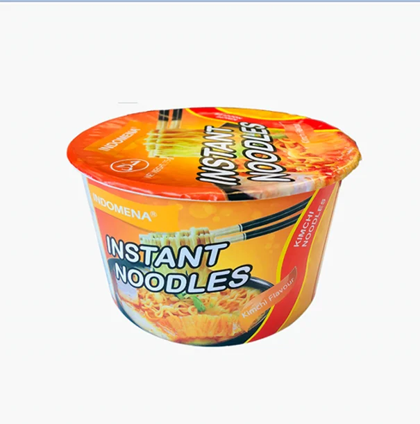 Private label customize support noodles bowl kimchi ramen soup