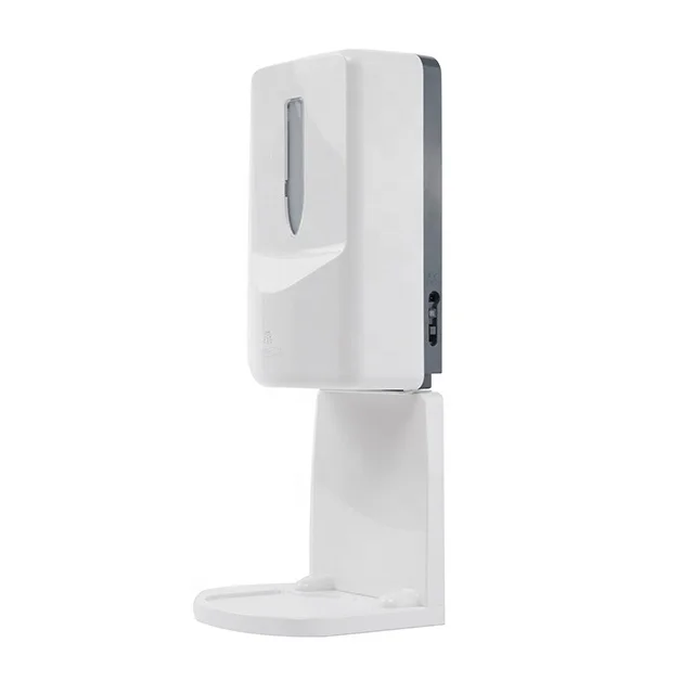 New product 1000ml large capacity bench stand liquid spray touchless hand soap dispenser