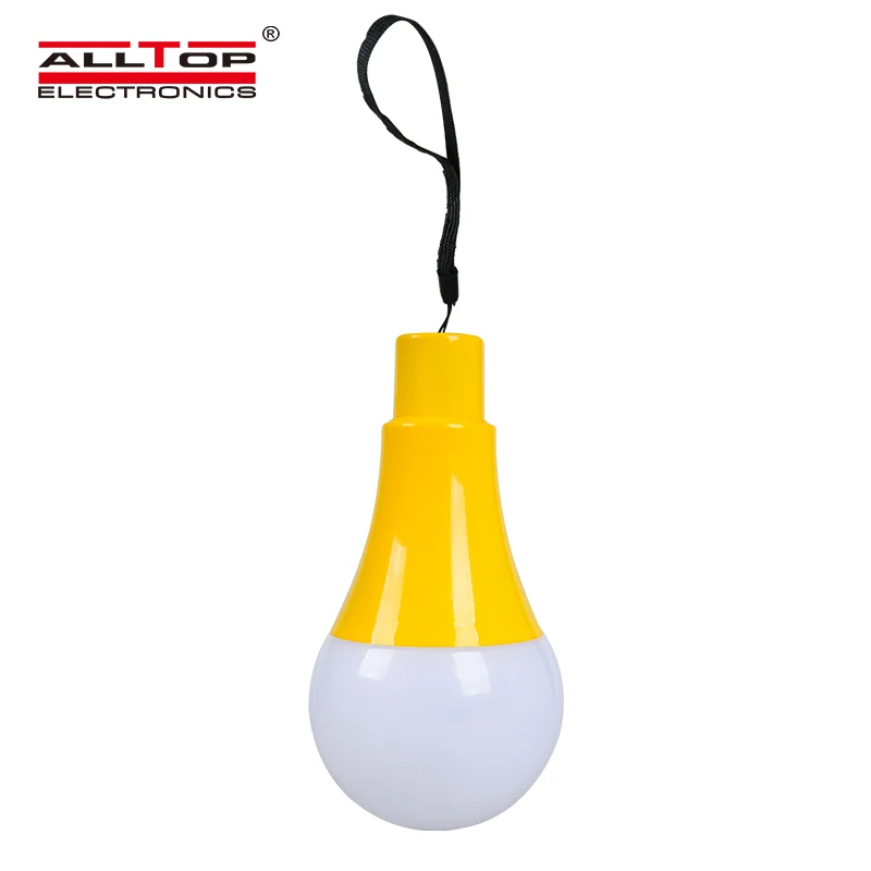 ALLTOP Portable Solar Battery Power 5w Outdoor Lighting Garden Decoration Outdoor Led Bulb Lamp