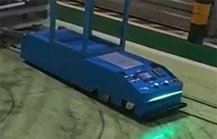 Rear Towing AGV Automated Guided Vehicle Intelligent Warehouse AGV Transport Robots