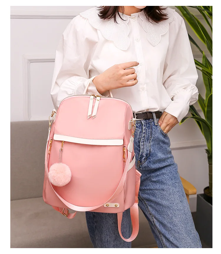 Wholesale Cute Design Laptop Bag Lady Multifunction Backpack Sling Bag With Anti-theft Backpack