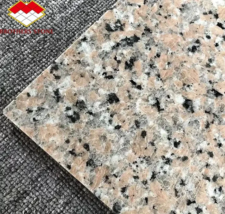 Современная китайская большая плита гранитная каменная полированная натуральная огранка по размеру розовая порно-розовая