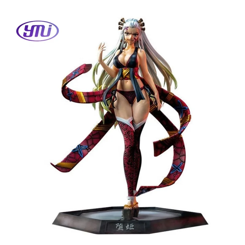 Wholesale 28cm Daki Demoned Slayer Decoration Japanese Anime With Gift Box Action Figures