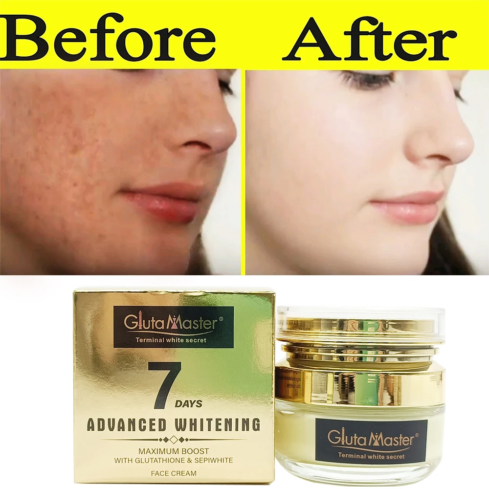 Gluta Master Natural Fast Action 7 Days Advance Face Care Beauty Whitening Anti Aging Wrinkle Facial Skincare Face Cream