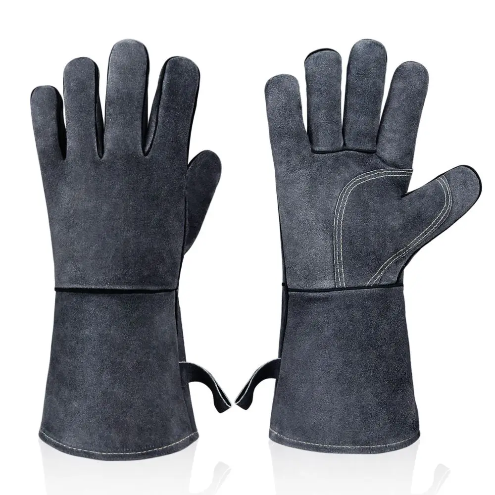 Comfortable OZERO Waterproof Holiday celebrations Reliable Bbq Gloves Leather