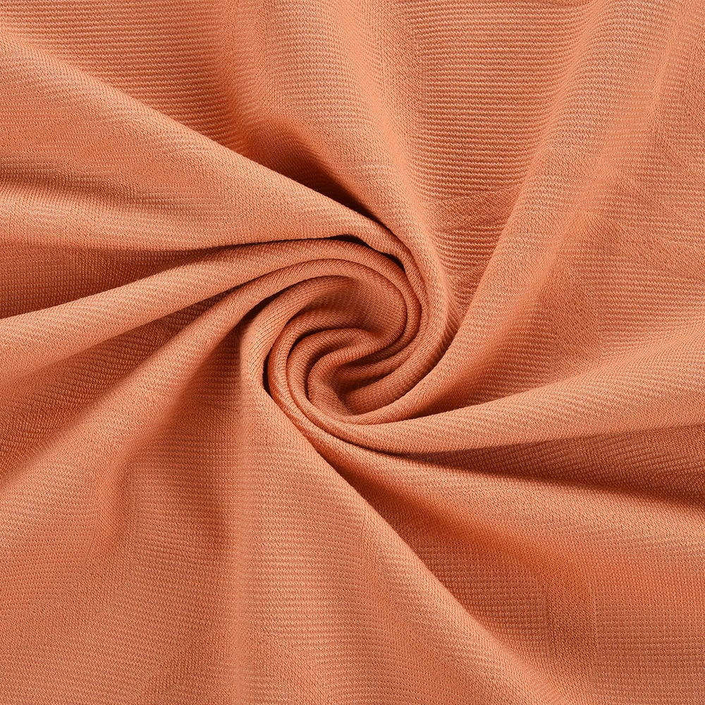 wholesale cheap jacquard waffle knit fabric 8% Spandex 46% Tencel 46% Cotton fabric for polo shirt