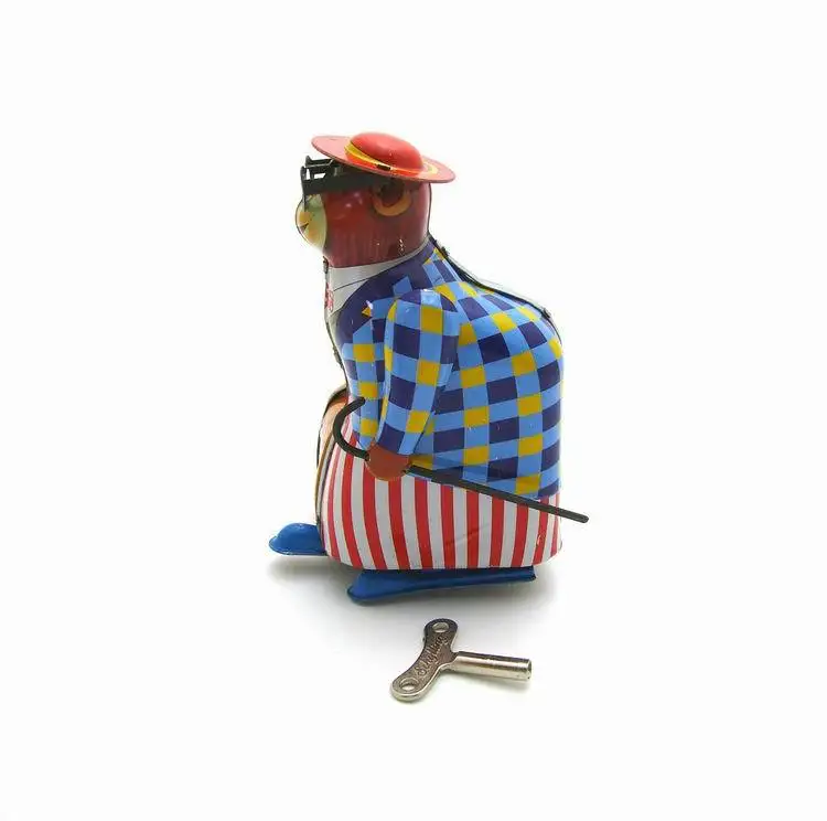 Оловянная игрушка в стиле путешествий, обезьяны, дедушка, декоративный материал