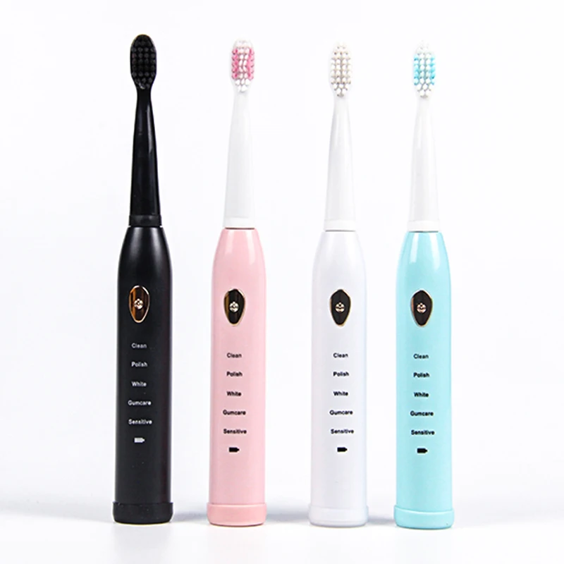 Wholesale Dault Smart Ultrasonic Automatic Round Electronic Toothbrush Electric Tooth Brush Sonic Toothbrush Oem 2022