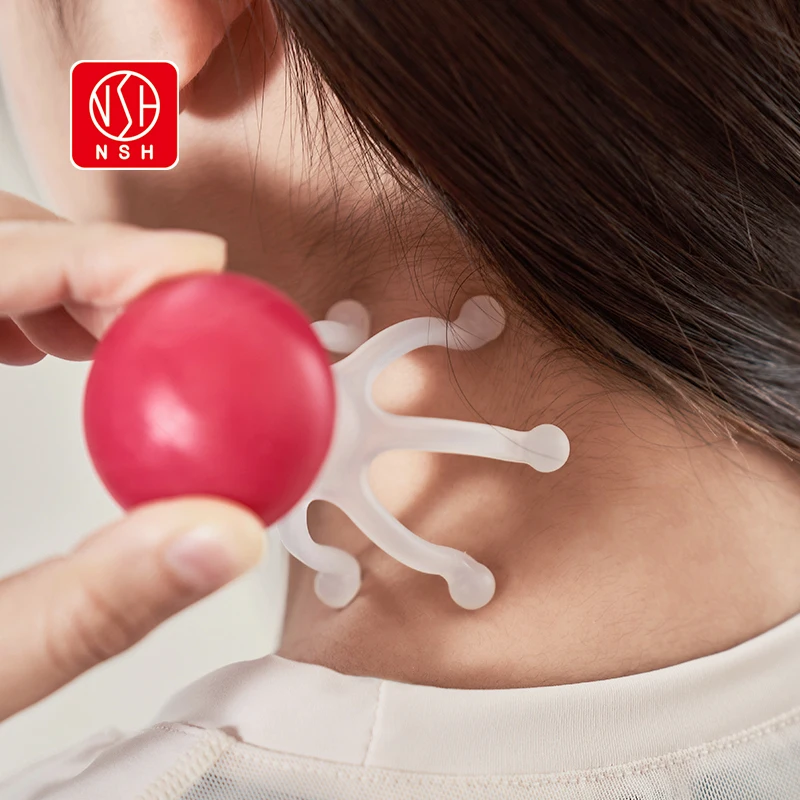 NSH 6122 Head SPA Massager scalp relaxation fatigue relief Head Press for small Octopus Comb