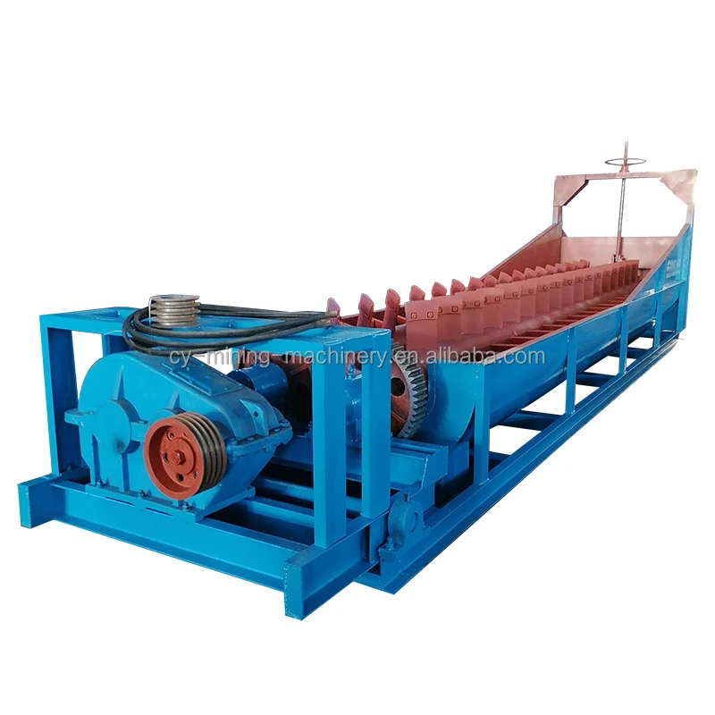 2024 Large High Quality Ore Washer Double Helix Bauxite Clay Ore Washer Trough Ore Washer