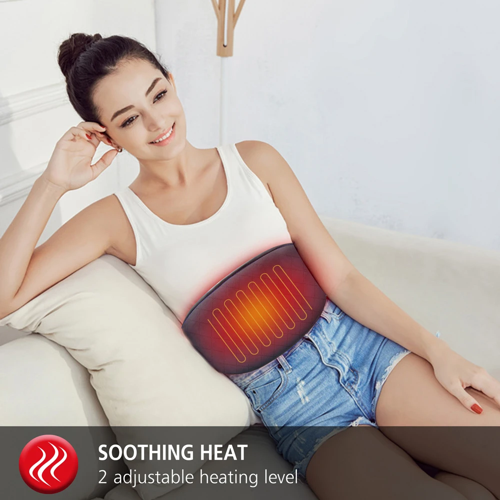 Comfier cheap eletric Heated waist belt with masage