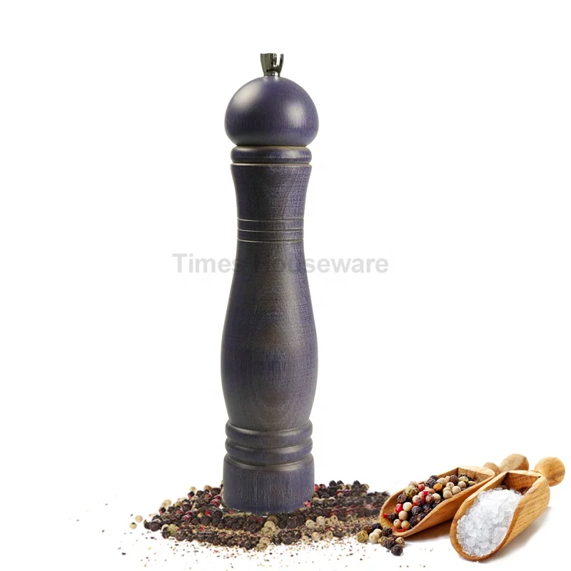 
Manual mills wood pepper herb grinder 