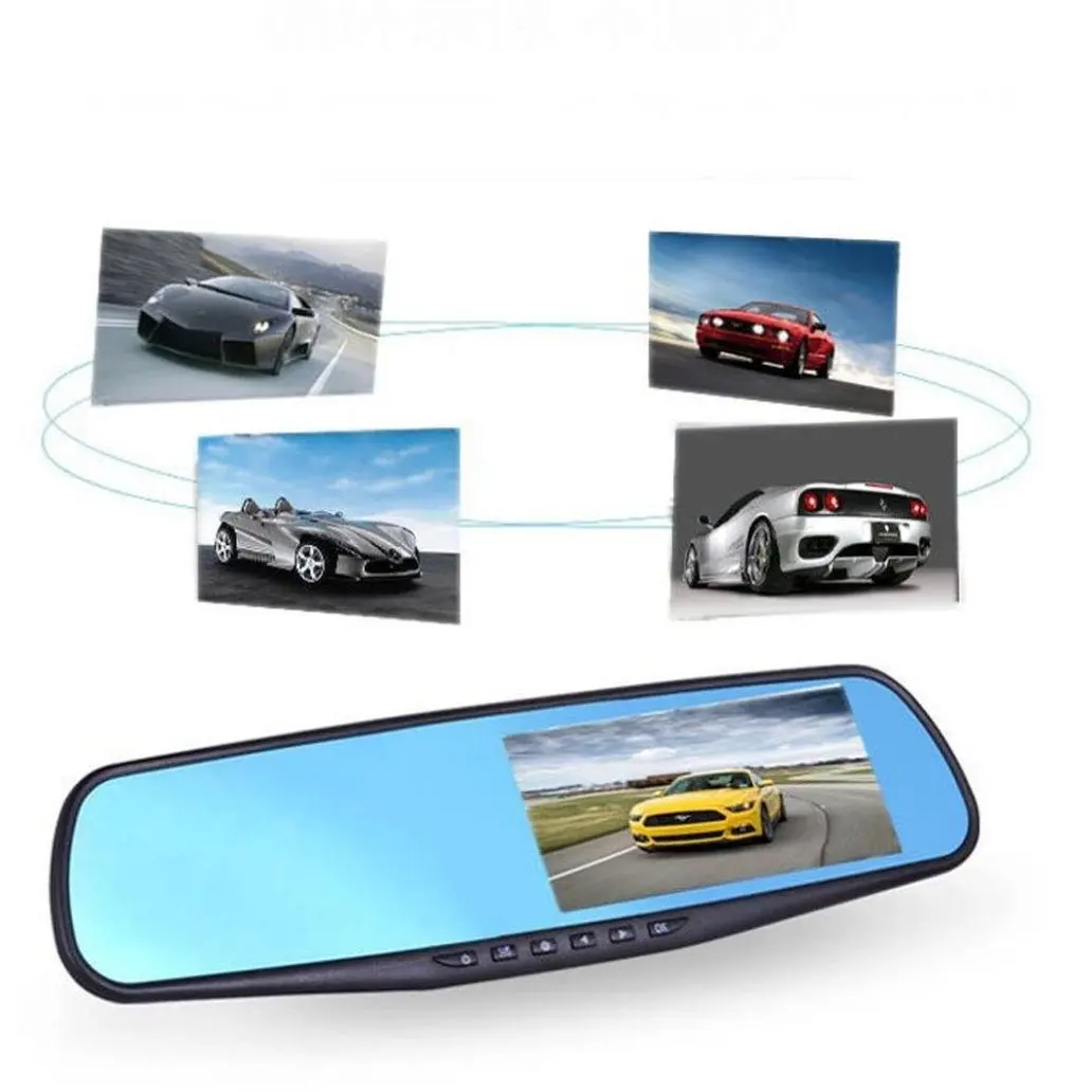 7 inch full 1080p hd 3G rearview mirror gps android 5.0 blue tooth dash camera