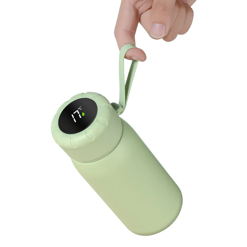 Smart Thermos Temperature Display Heating Thermostat Mug Internal External 304 Stainless Steel Temperature Measuring Smart Cup