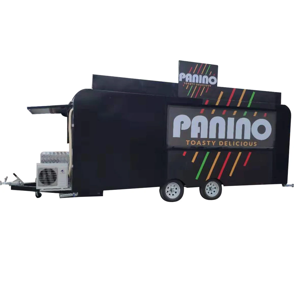 Party bus Custom food truck mobile food trailer bakery truck Street Mobile Coffee On Sale Outdoor Food Cart Truck