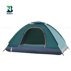 INSTINCT Outdoor camping pop up tent accommodate 3-4 people speed open automatic tent