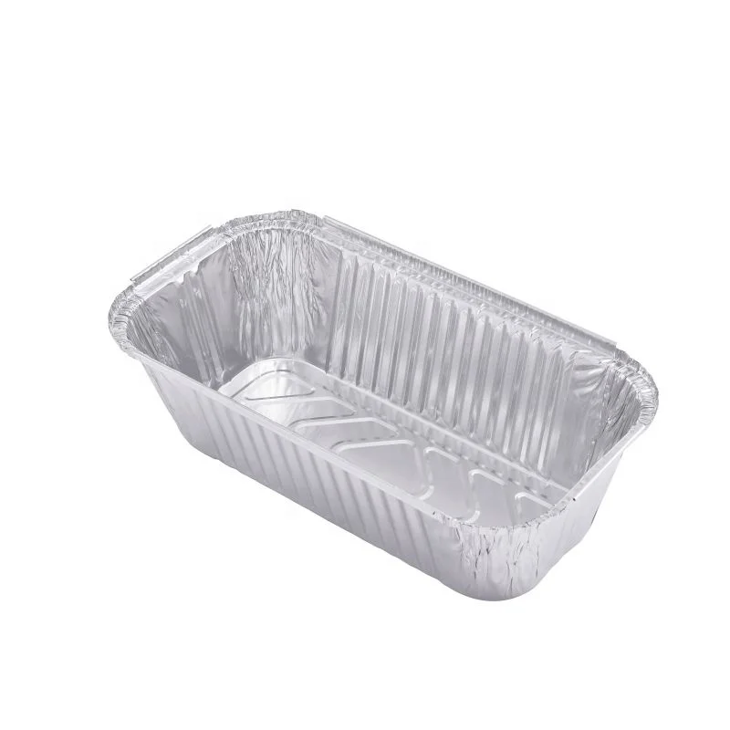2021 Kitchen use rectangle aluminum foil food containers
