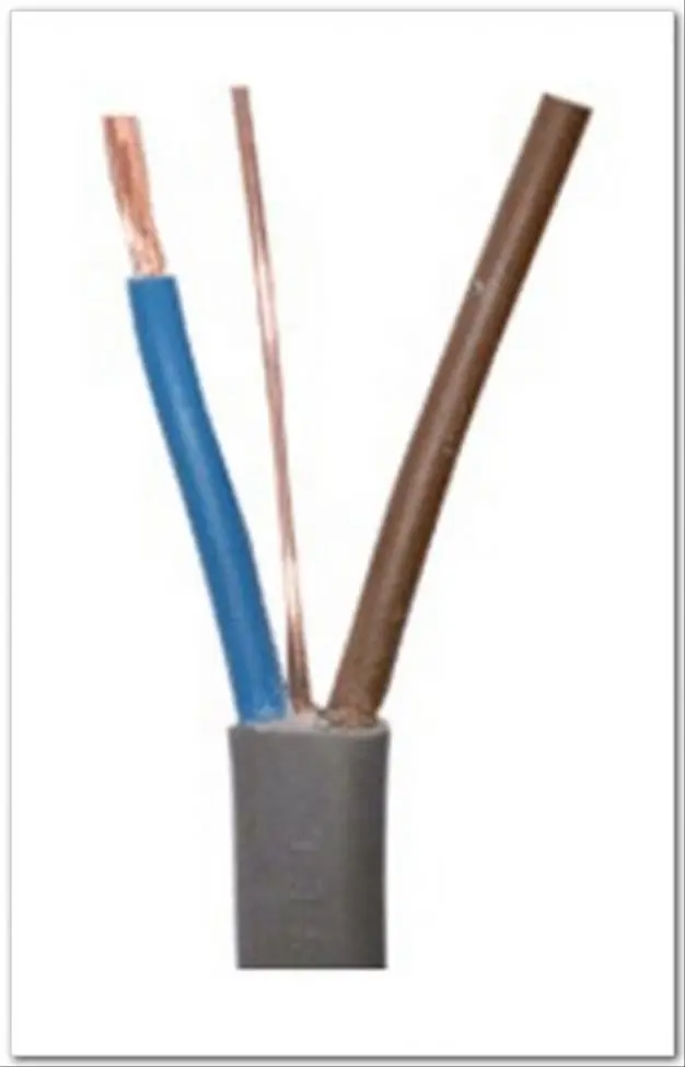 jacket PVC Underground Telephone Cable flat telephone wire