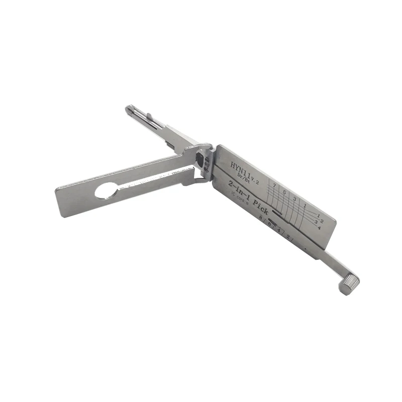 Lishi HYN11 2-in-1 pick Car Door Lock Pick Decoder Unlock Tool