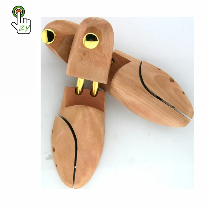 Wooden Shoe Trees / Shoetrees & Stretchers in Cedar/Beech/Birch/etc. for Men Women Double Tube