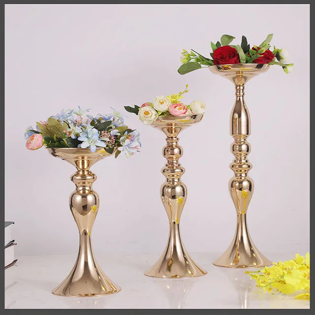 Wedding Props Candlestick Table Centerpieces Wedding Road Lead T Main Wrought Lron Vase Ornaments Decoration Mermaid Vase