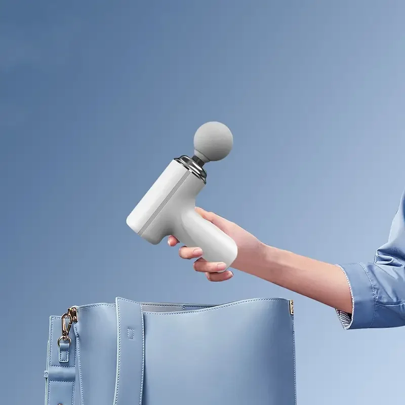 2024 Fascial Gun Portable Blood Circulation Massager Stick Vibration Wireless Battery Operated Handheld Body Massage Products