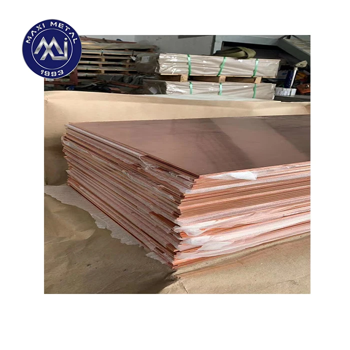 Cathode/ Copper Sheet/plate 99.99% Manufacturer Electrolytic Copper Pure Plate