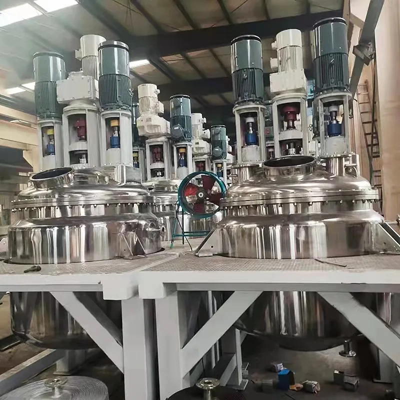 Best price stainless steel 500l chemical reactor 1000l 2000l industrial bio reaction mixer mixing stirred tank reactor tank