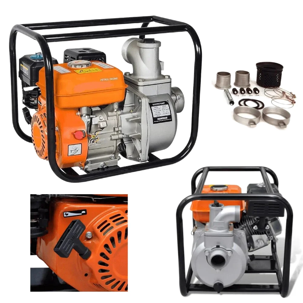 GX160 GX200 2 Inch 3 Inch 168F 6.5HP 7.5HP 13HP 15HP Gasoline agriculture portable water pump