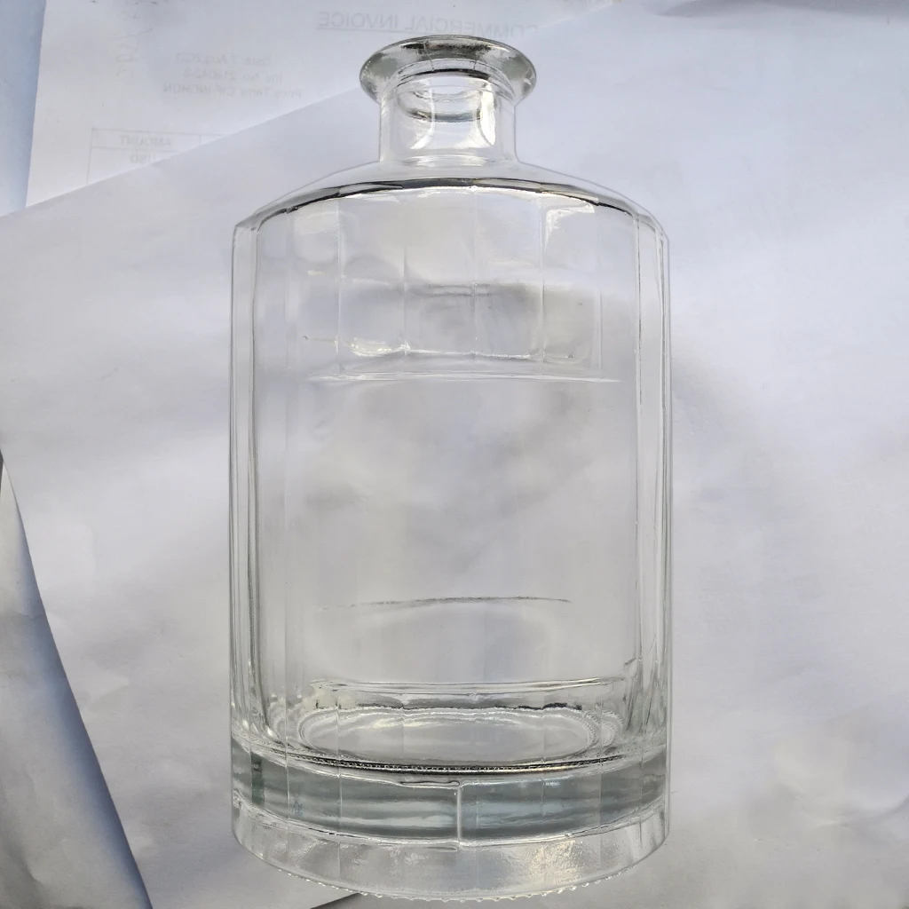 750ml vodka bottle liquor glass bottle print service available decorated alcohol bottles for birthday big whiskey