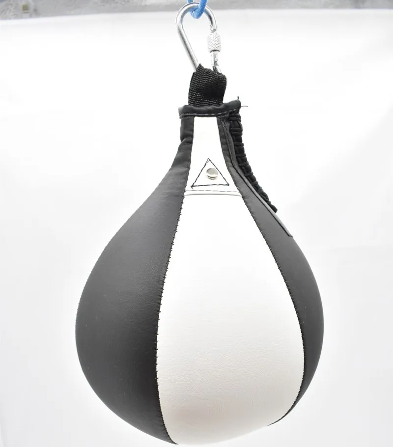 Boxing Punch Bag Pear Shape PU Leather Punching Training Speed ball Training Ball Swivel Boxing Punch Bag Speed bag