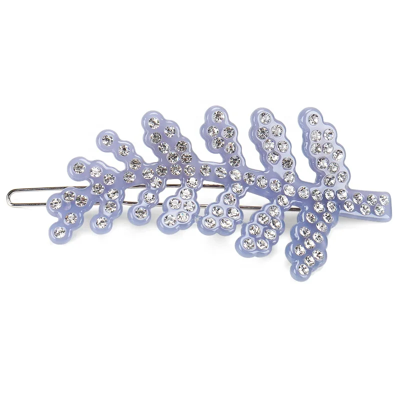 Factory Direct Sales Alexander Style Leaf Hair Clip Acetate Sheet Leaves Hairpin Side Clip Bangs Hair Ornament