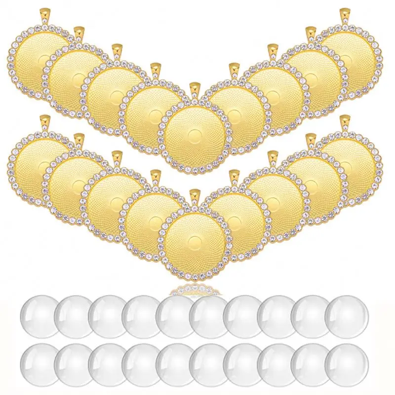 Trendy Fashion Custom Necklace DIY Pendant Photo Necklace Men Hip Hop Jewelry Healing Crystals Pendant