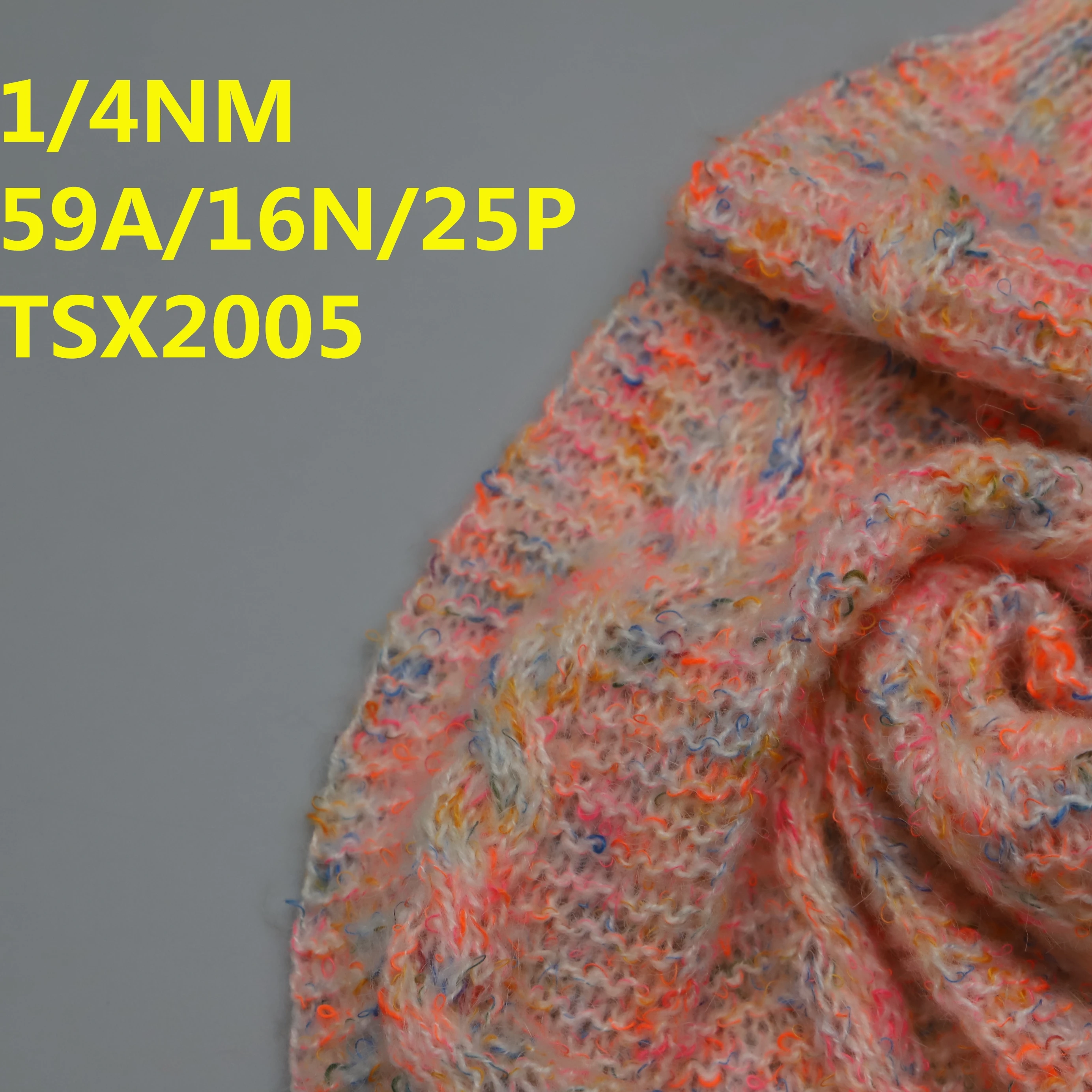 fancy yarn mossy yarn brushed yarn loop ,slub,air spray