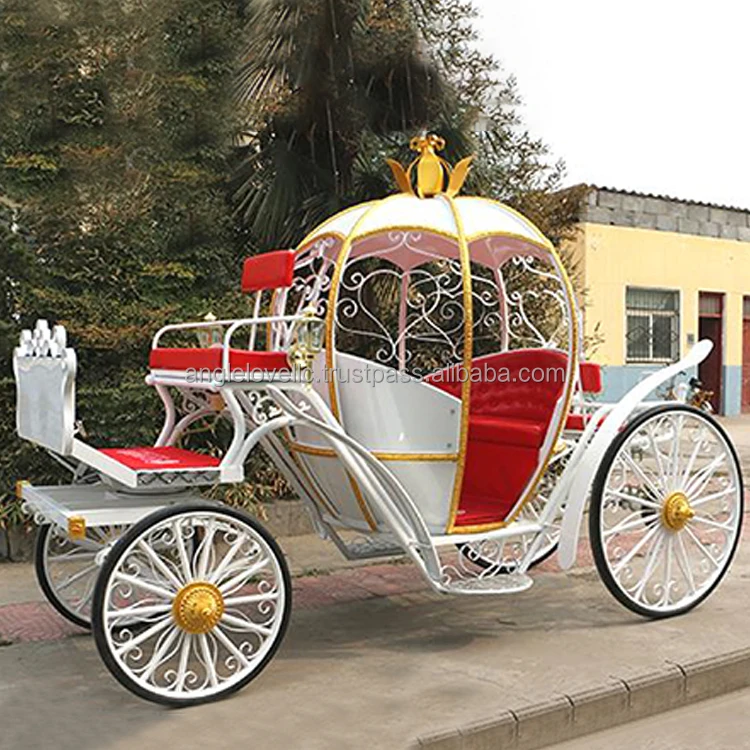 Horse Carriage Wedding Style Park Sightseeing Tour Carriages For Sale Drawn Wheeled Vehicle Retro Cart