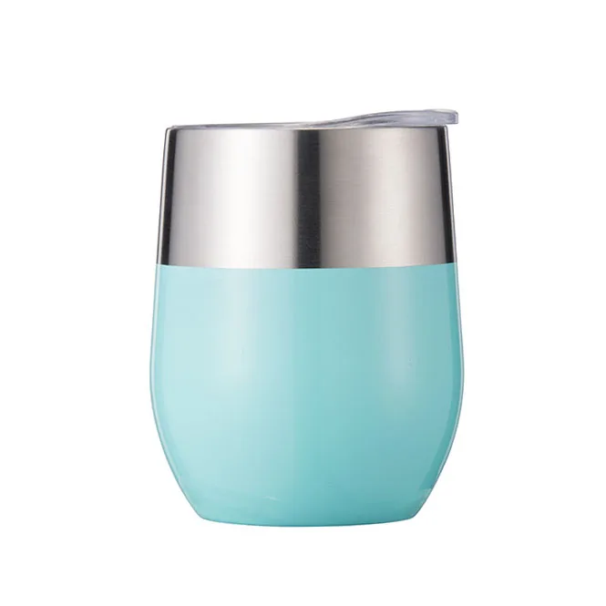 hot style Egg Shell Double Vacuum Pot Stainless Steel 12OZ Egg Cup